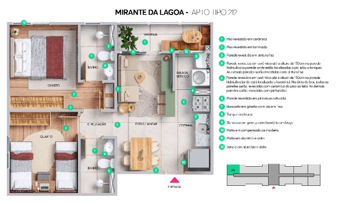 Foto 3: MIRANTE DA LAGOA